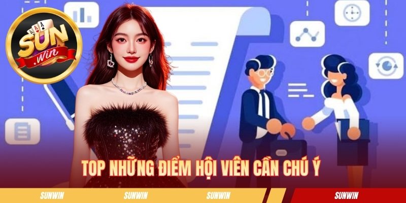 Top những điểm hội viên cần chú ý trong quy định miễn trừ 